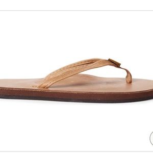 Sandals Luxury Leather Single-Layer Arch Support Flip-Flops - Women's